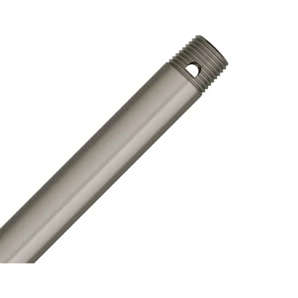 This 24-inch pewter downrod provides the perfect solution for rooms with 11-foot ceilings, ensuring optimal fan performance and air circulation. Compatible with Hunter and Casablanca fans with tapered threading.