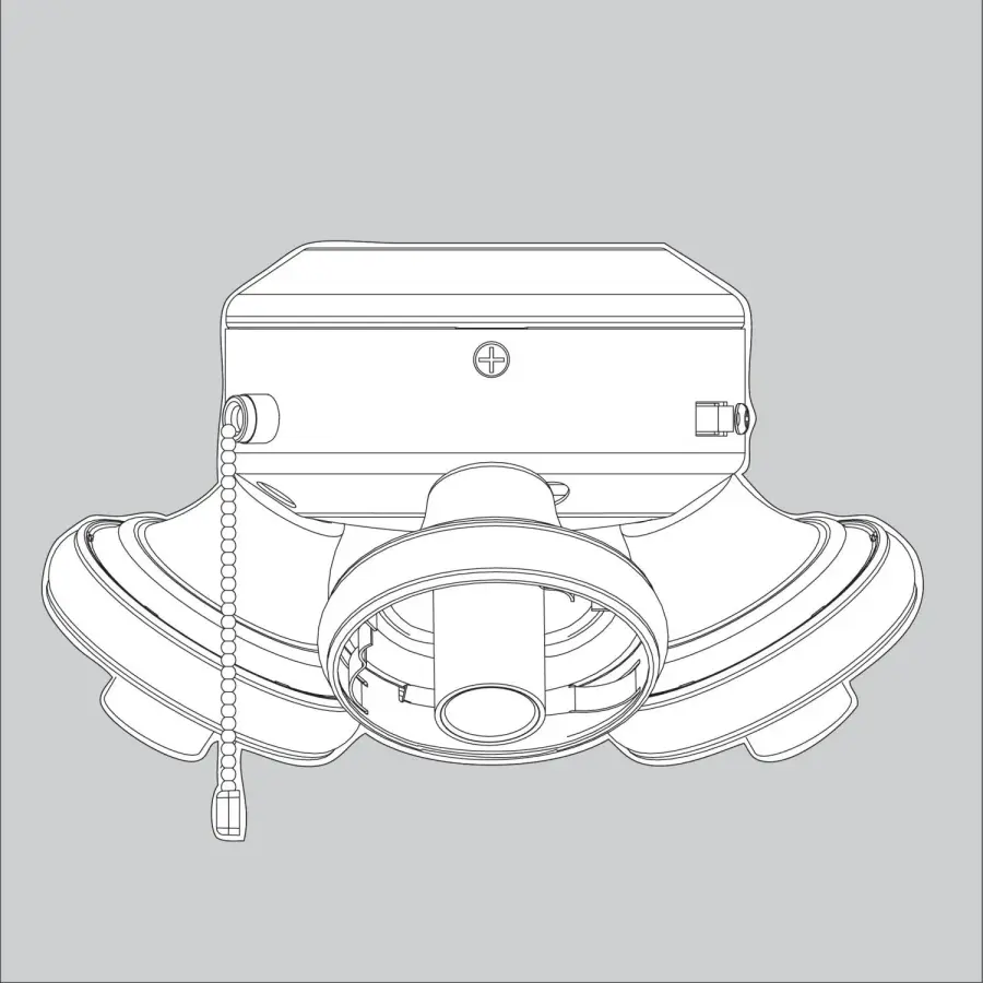 Switch Housing Assembly - Cottage White