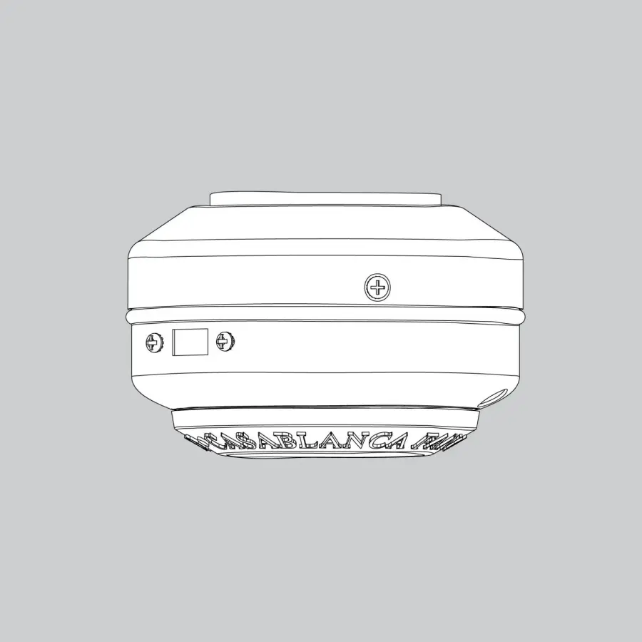 Switch Housing Assembly - Snow White
