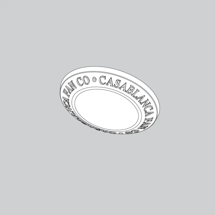 Switch Housing Cap in Fresh White