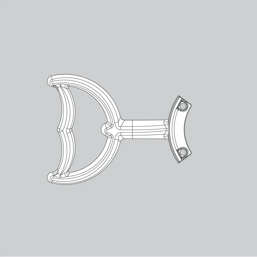 Blade Iron Set - Brushed Nickel