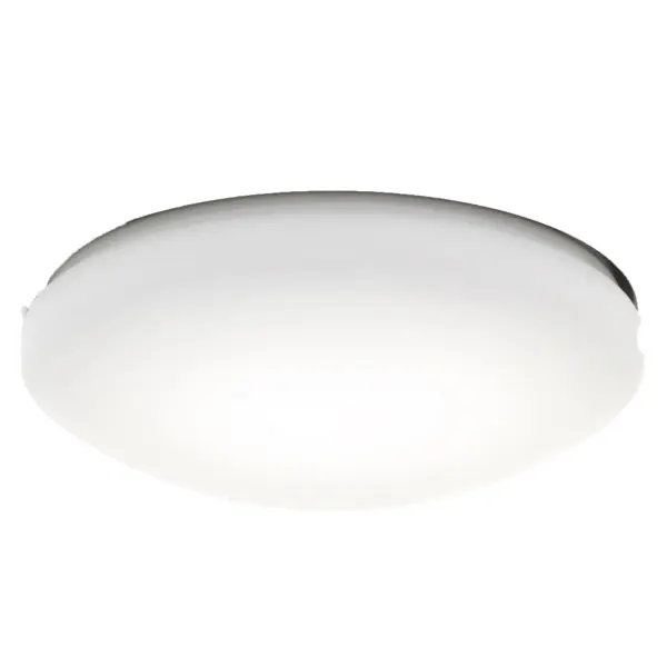 A versatile painted cased white glass bowl shade designed as a replacement part for ceiling fans and light fixtures. The clean white finish complements any décor style while providing soft, diffused illumination.