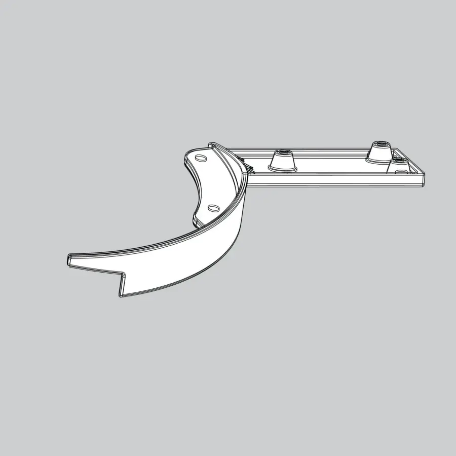 Blade Iron Set in Matte Nickel