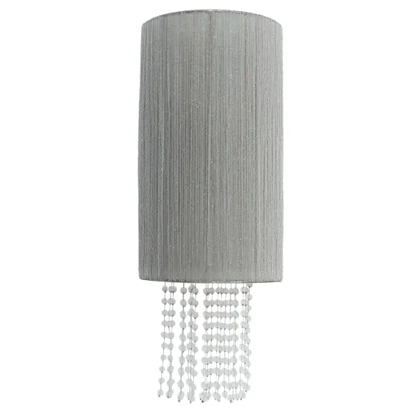Elegant Crystal Wall Sconce with Coastal-Inspired Sea Glass Accents - Image 4