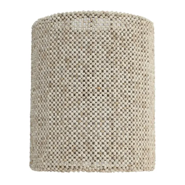 Copra 1-Light Wall Sconce with Coco Bead Shade - Image 4
