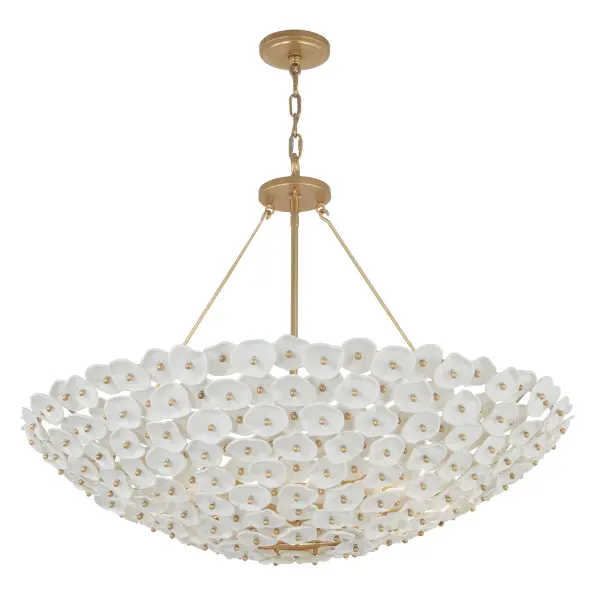 Coastlyn 36" 8-Light Pendant in Legacy Brass - Image 6
