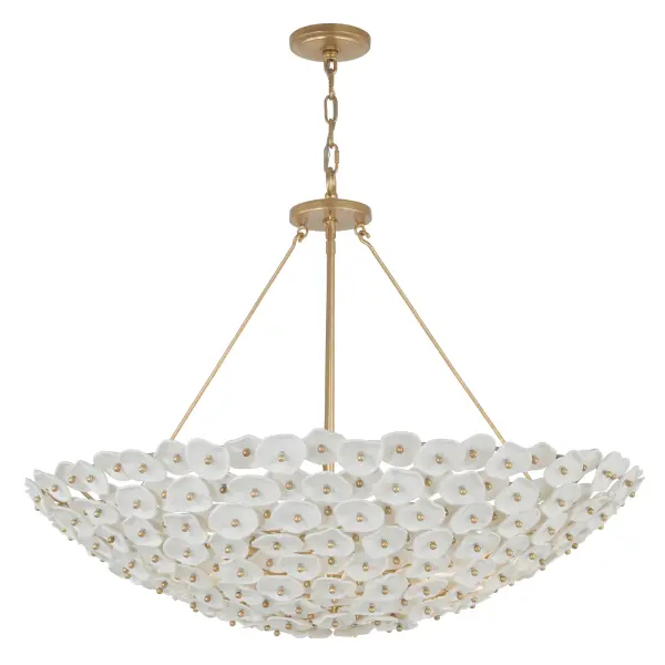 Coastlyn 36" 8-Light Pendant in Legacy Brass - Image 7