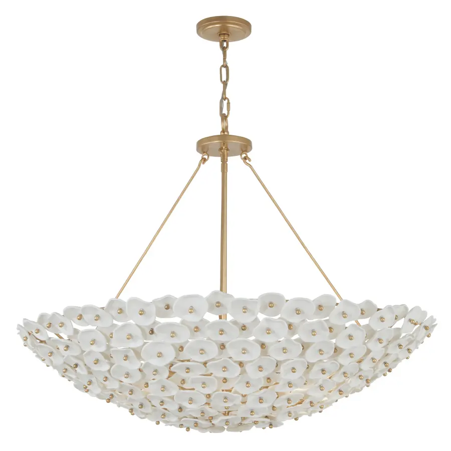 Coastlyn 36" 8-Light Pendant in Legacy Brass - Image 7