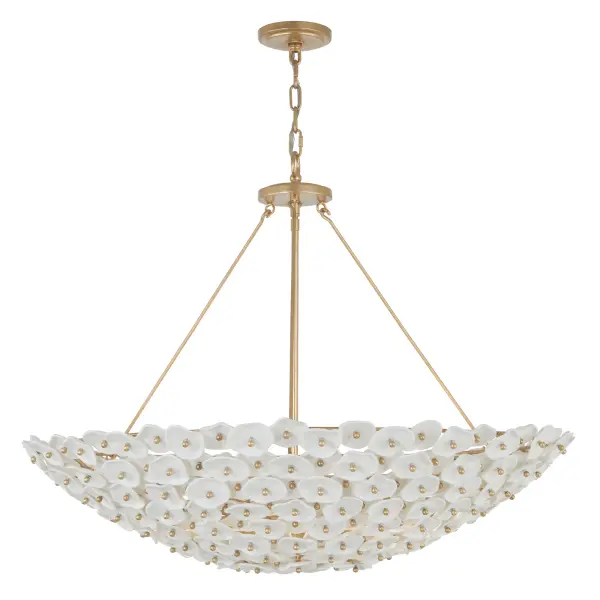 Coastlyn 36" 8-Light Pendant in Legacy Brass - Image 8