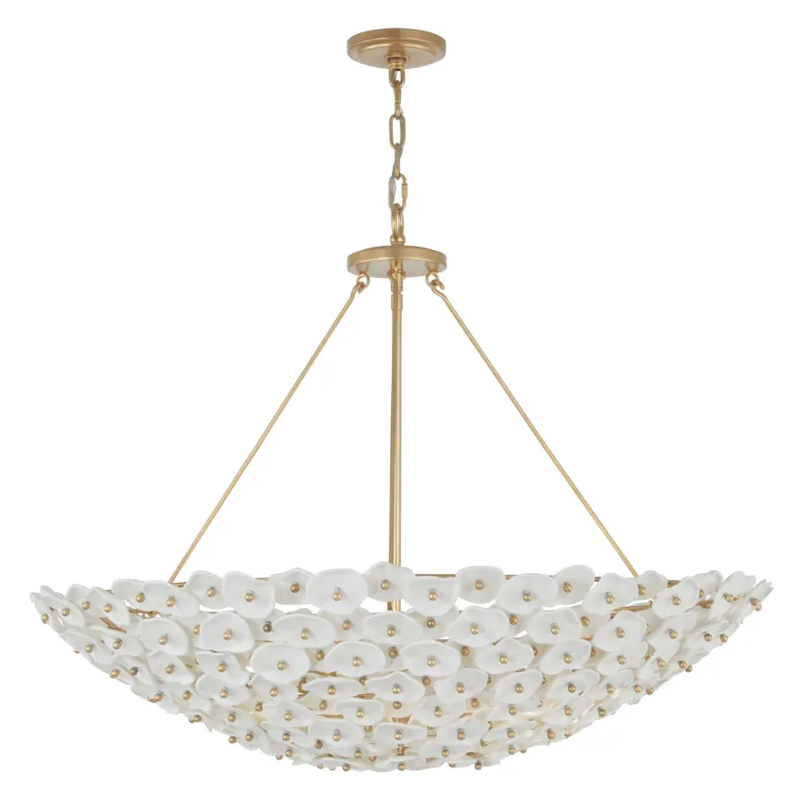 Coastlyn 36" 8-Light Pendant in Legacy Brass - Image 8