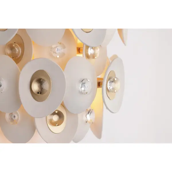 Niu 2-Light Wall Sconce in Fawn Gold - Image 3