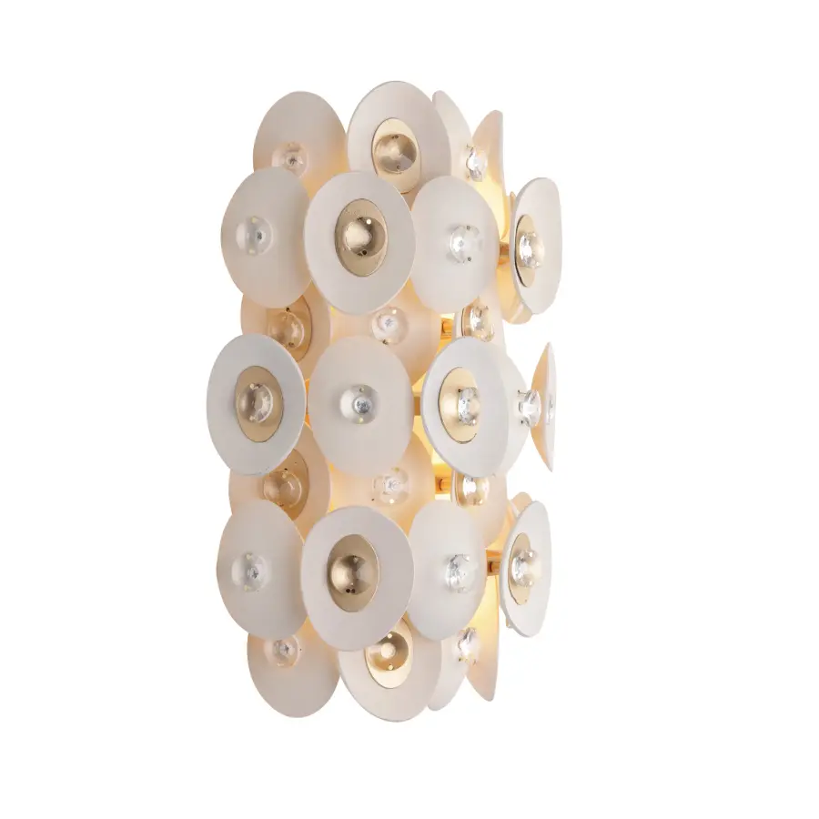 Niu 2-Light Wall Sconce in Fawn Gold - Image 4