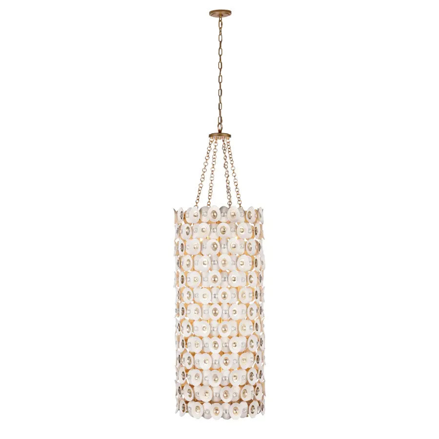 Niu 12-Light Pendant in Fawn Gold - Image 2