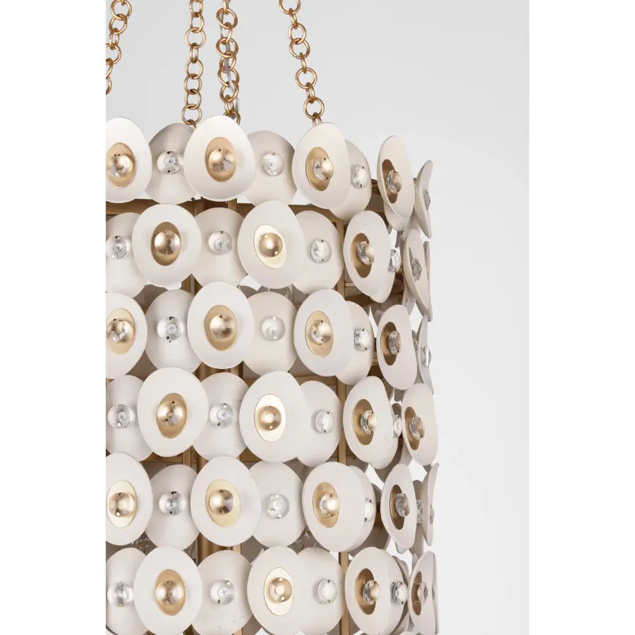 Niu 12-Light Pendant in Fawn Gold - Image 3