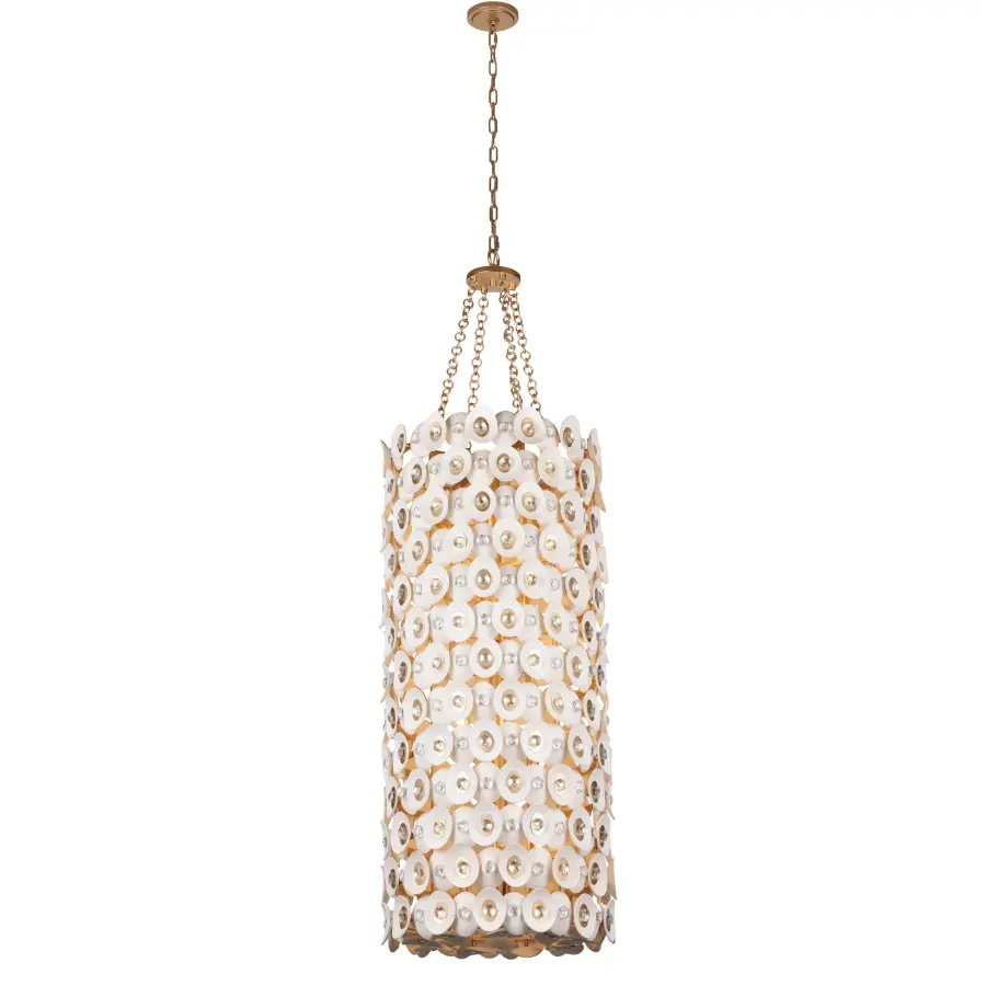 Niu 12-Light Pendant in Fawn Gold - Image 5