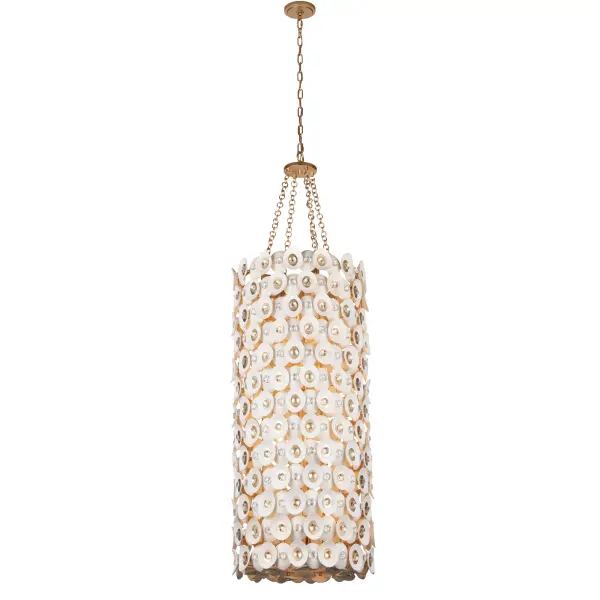Niu 12-Light Pendant in Fawn Gold - Image 6