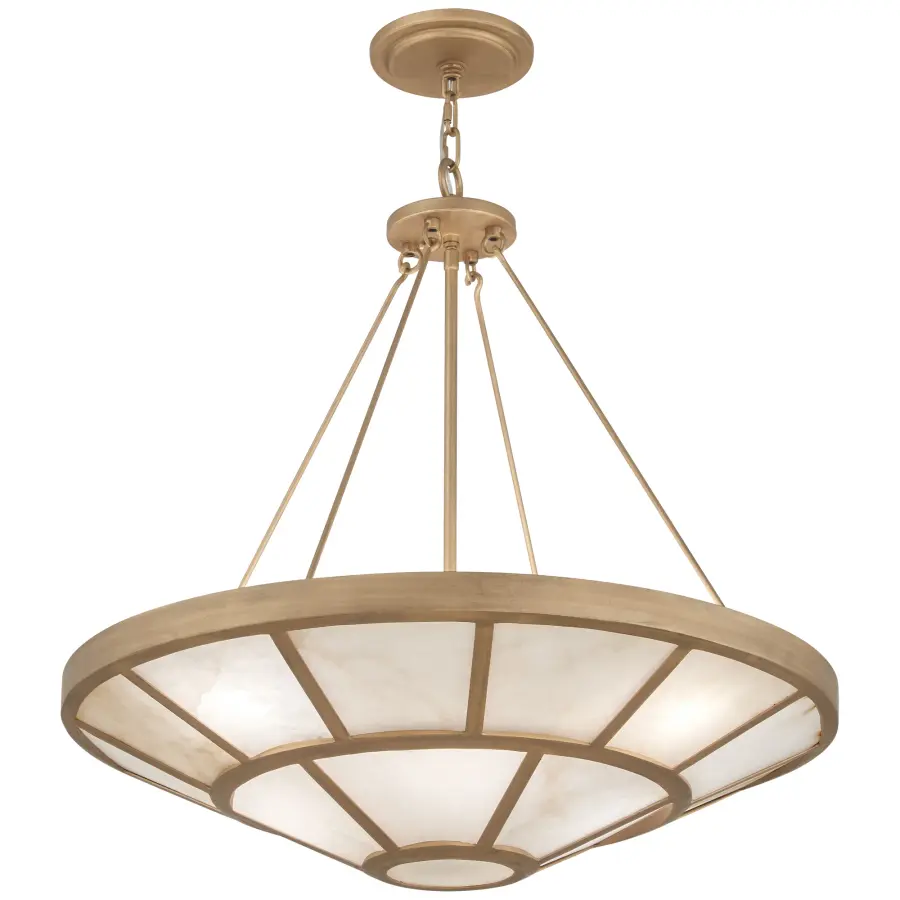 Istria 8-Light Pendant in Ashen Gold