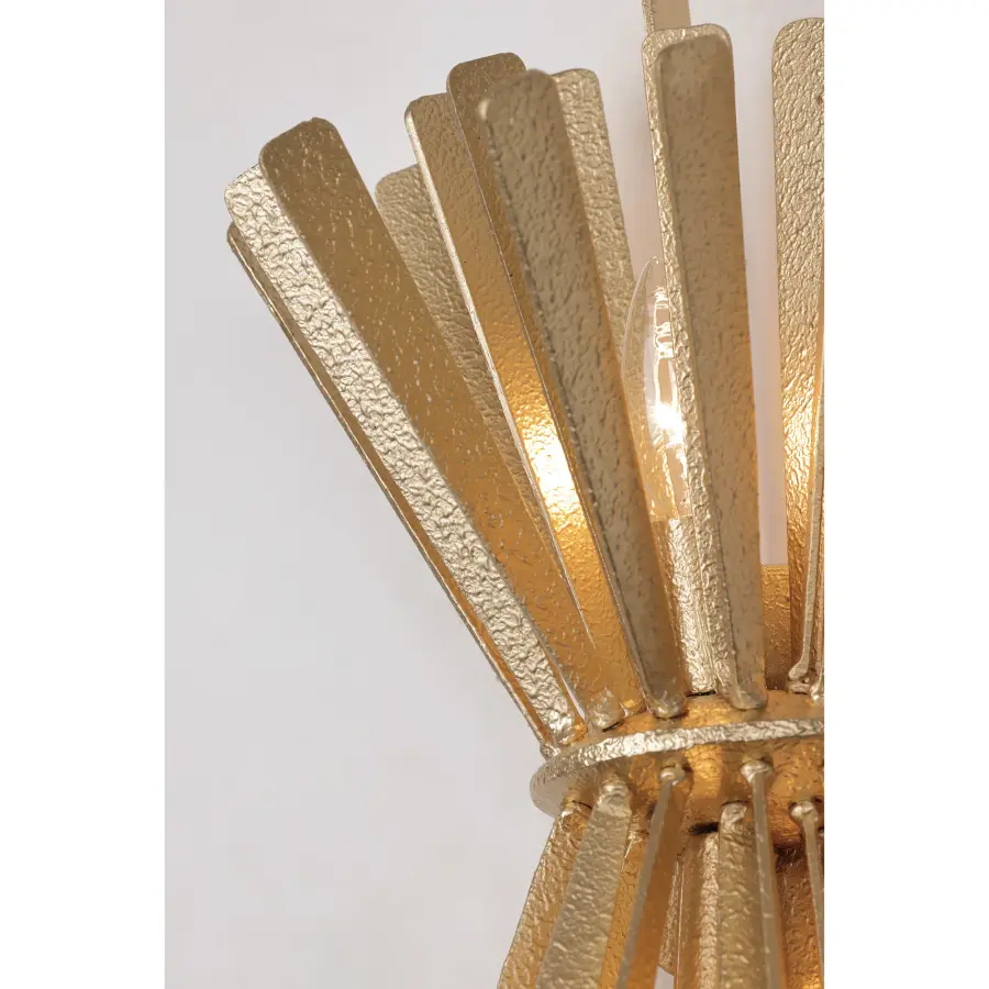 Confluence 2-Light Wall Sconce in Piastra Gold - Image 3