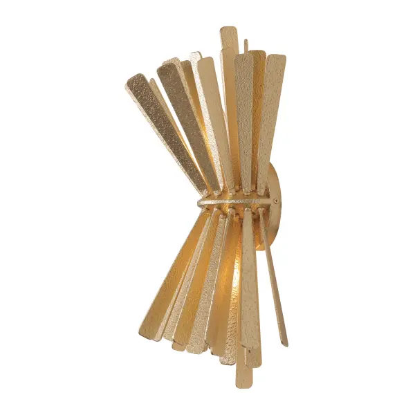 Confluence 2-Light Wall Sconce in Piastra Gold - Image 6