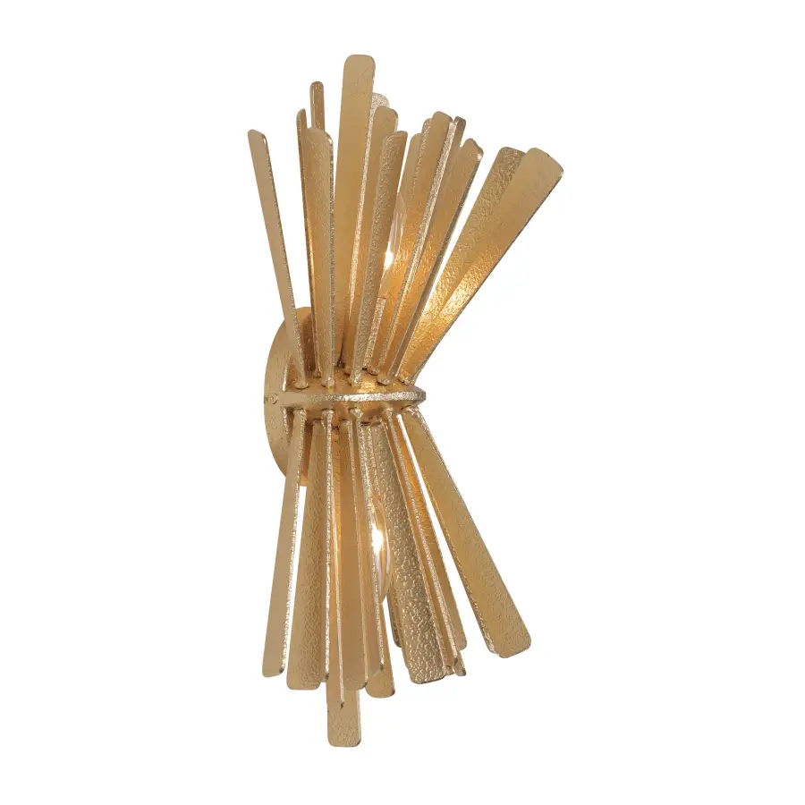 Confluence 2-Light Wall Sconce in Piastra Gold - Image 7