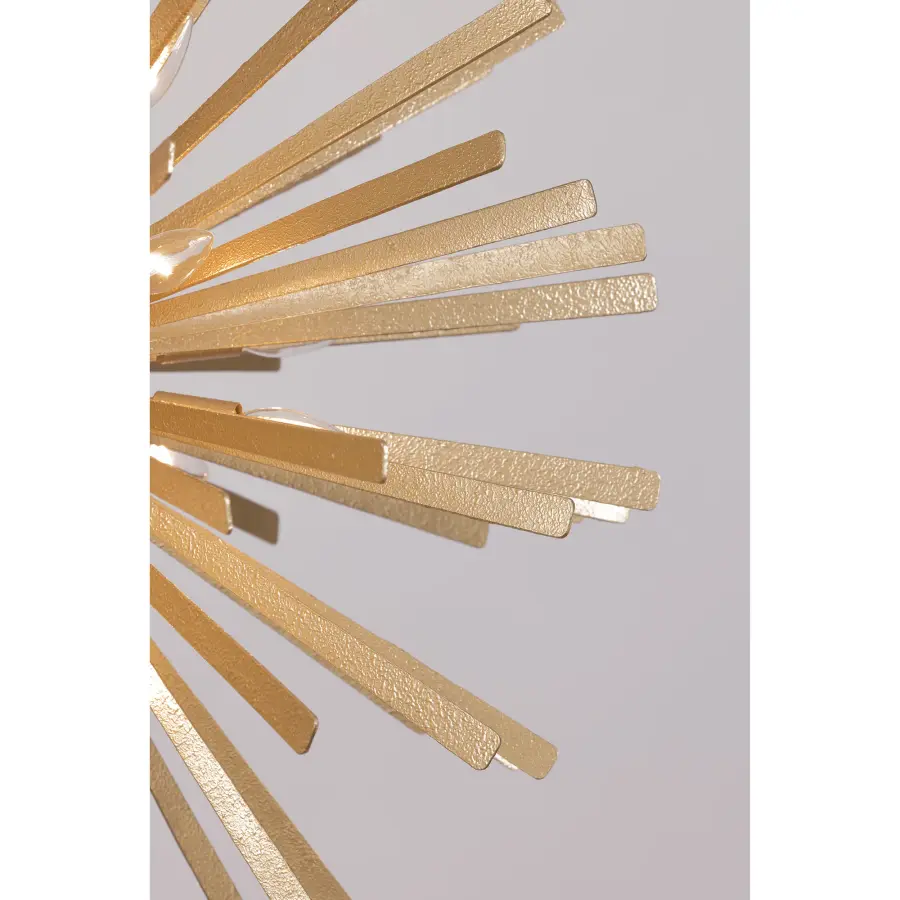 Confluence 16-Light Pendant in Piastra Gold - Image 4