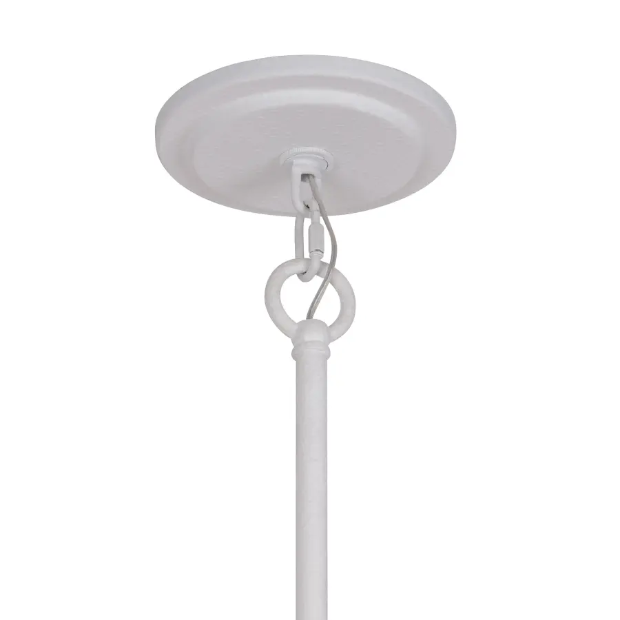 Confluence 16-Light Pendant in Piastra White - Image 4