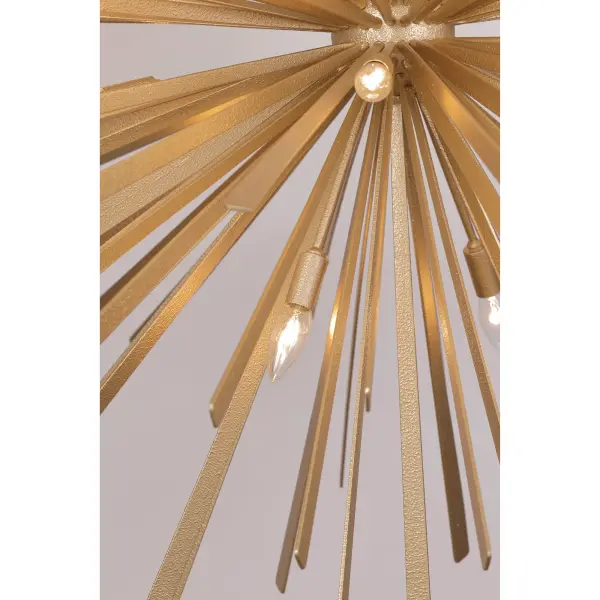 Confluence 20-Light Pendant in Piastra Gold - Image 4