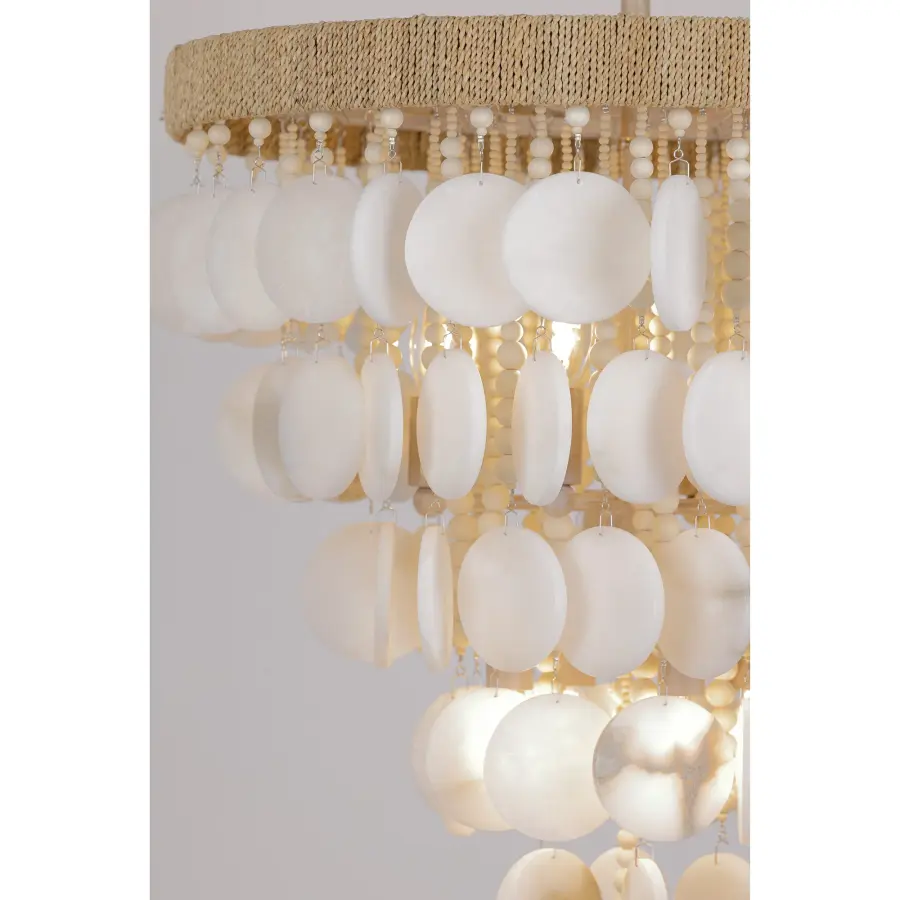 Aurelia's Cove 8-Light Pendant with Alabaster Stone - Image 3