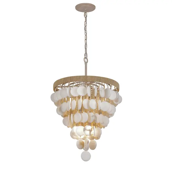 Aurelia's Cove 8-Light Pendant with Alabaster Stone - Image 5