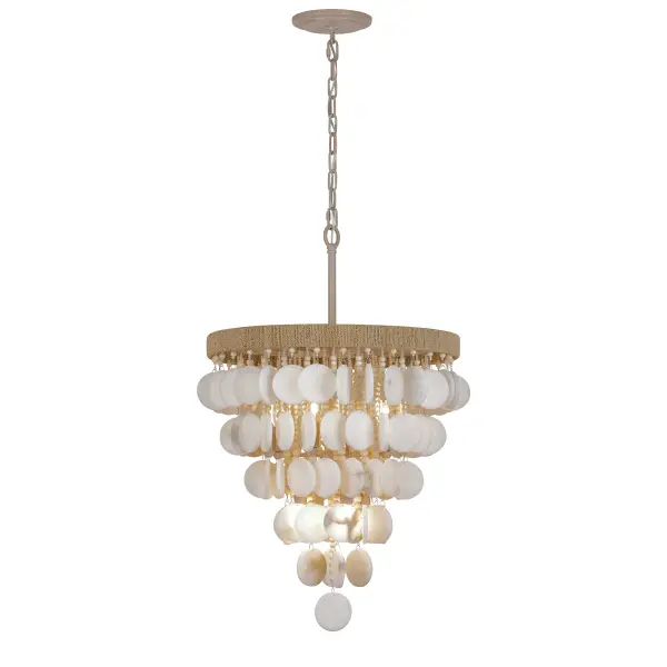 Aurelia's Cove 8-Light Pendant with Alabaster Stone - Image 6