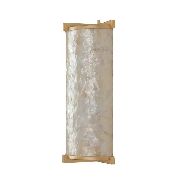 Coastal Elegance Meets Natural Beauty in Capiz Shell Sconce - Image 4
