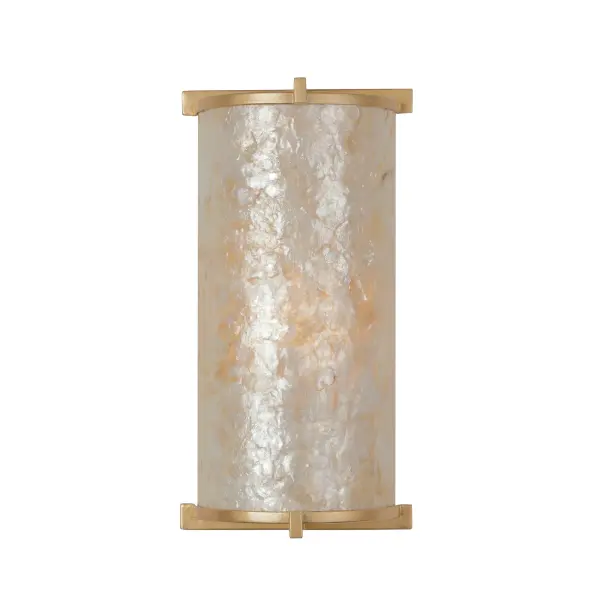 Coastal Elegance Meets Natural Beauty in Capiz Shell Sconce - Image 6