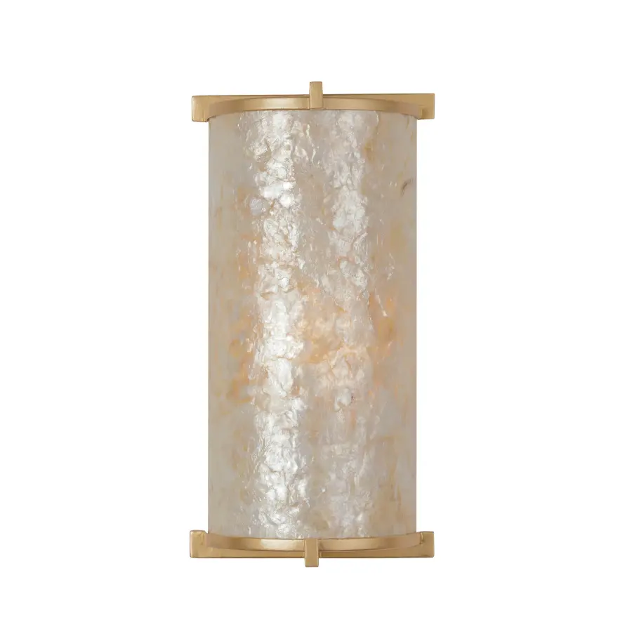 Coastal Elegance Meets Natural Beauty in Capiz Shell Sconce - Image 6