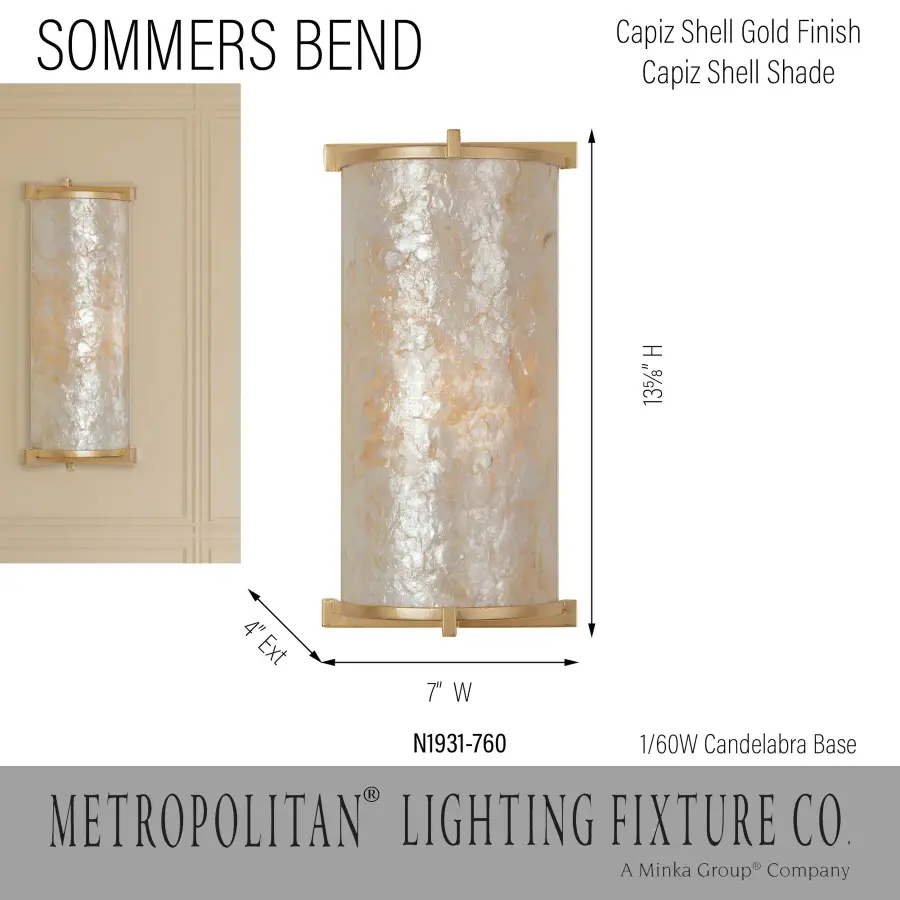 Coastal Elegance Meets Natural Beauty in Capiz Shell Sconce - Image 8