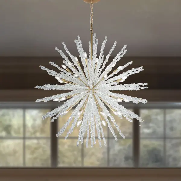Aisi 52" 40-Light Chandelier in Fawn Gold - Image 5