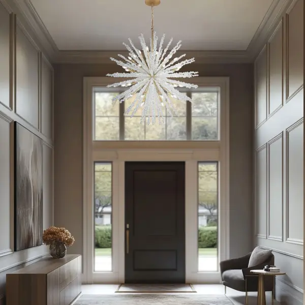Aisi 52" 40-Light Chandelier in Fawn Gold - Image 6