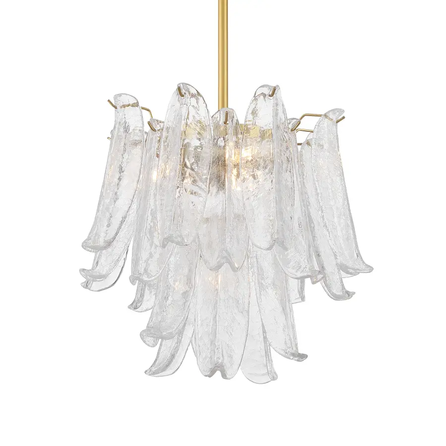 Regent 17.75" 4-Light Chandelier in Legacy Brass - Image 1