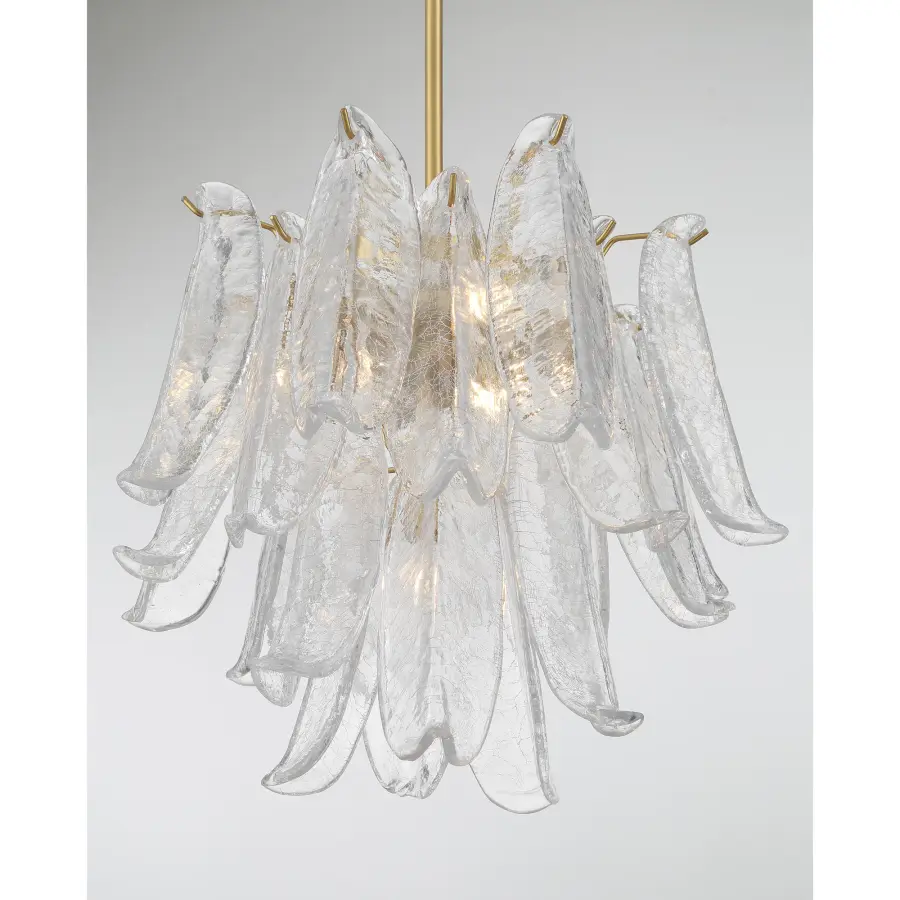 Regent 17.75" 4-Light Chandelier in Legacy Brass - Image 2