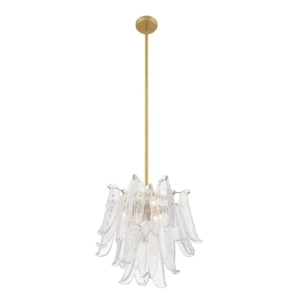 Regent 17.75" 4-Light Chandelier in Legacy Brass - Image 3