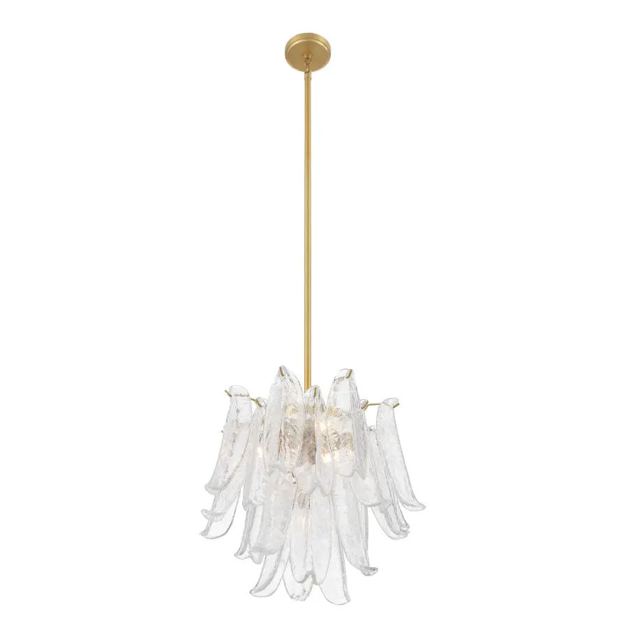 Regent 17.75" 4-Light Chandelier in Legacy Brass - Image 3