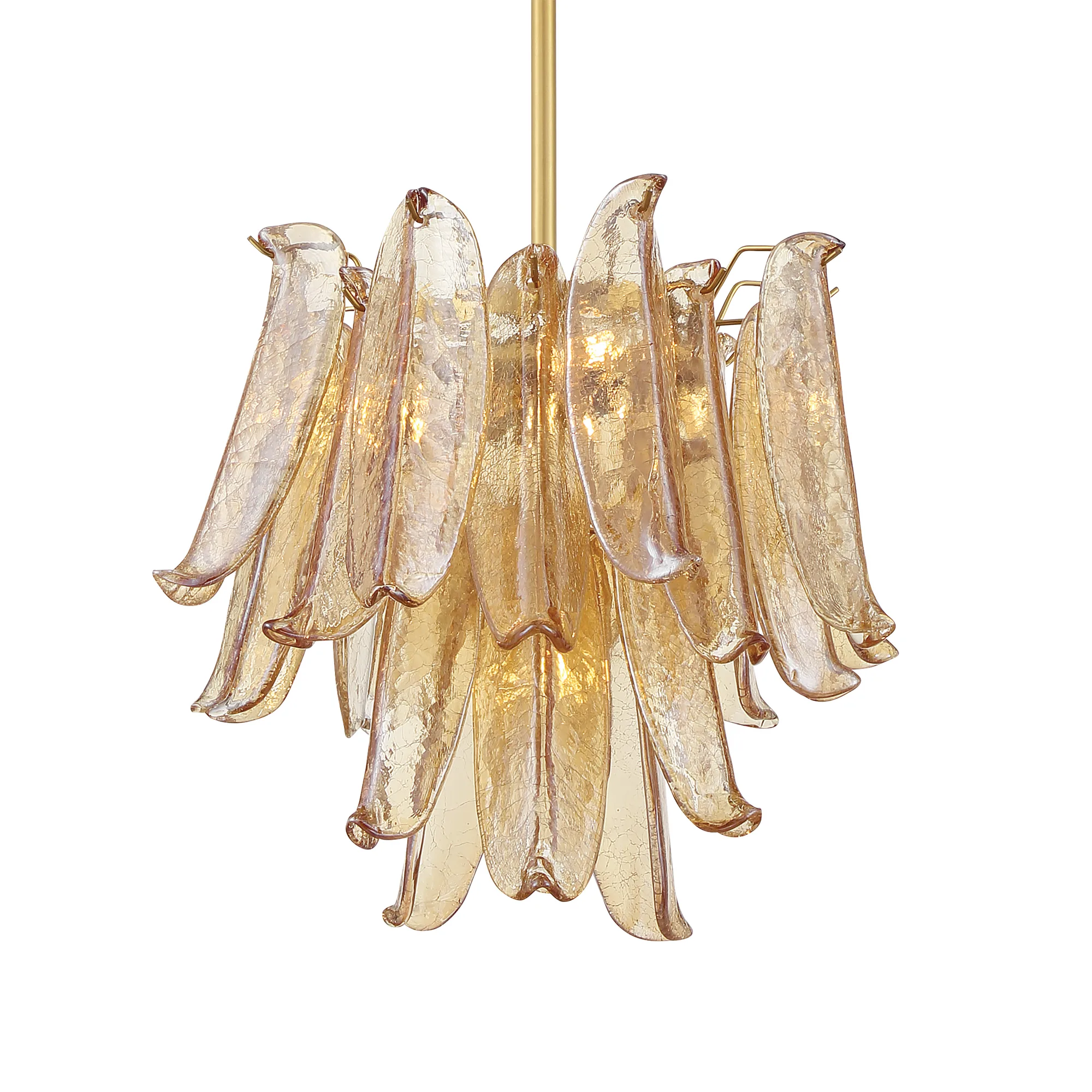 Regent 17.75" 4-Light Chandelier in Legacy Brass