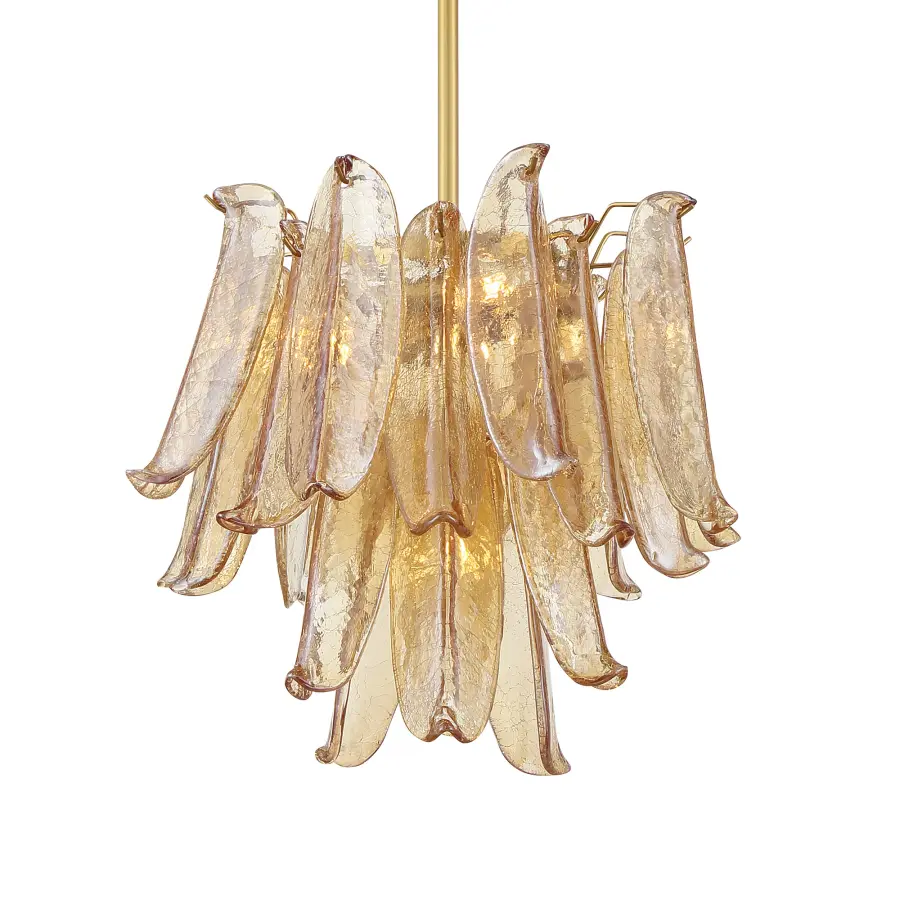 Regent 17.75" 4-Light Chandelier in Legacy Brass - Image 1