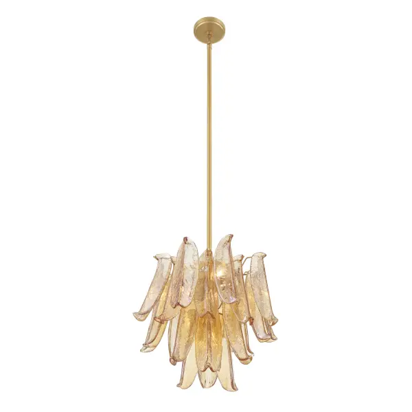 Regent 17.75" 4-Light Chandelier in Legacy Brass - Image 3
