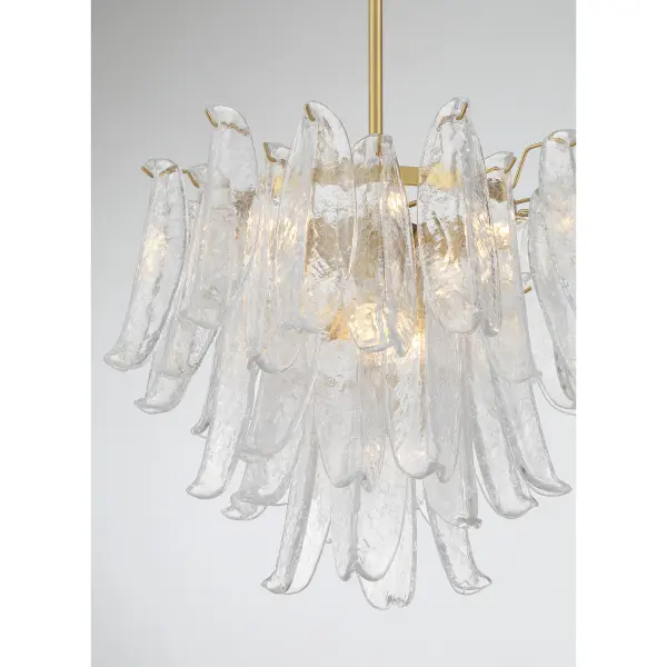 Regent 23" 9-Light Chandelier in Legacy Brass - Image 6