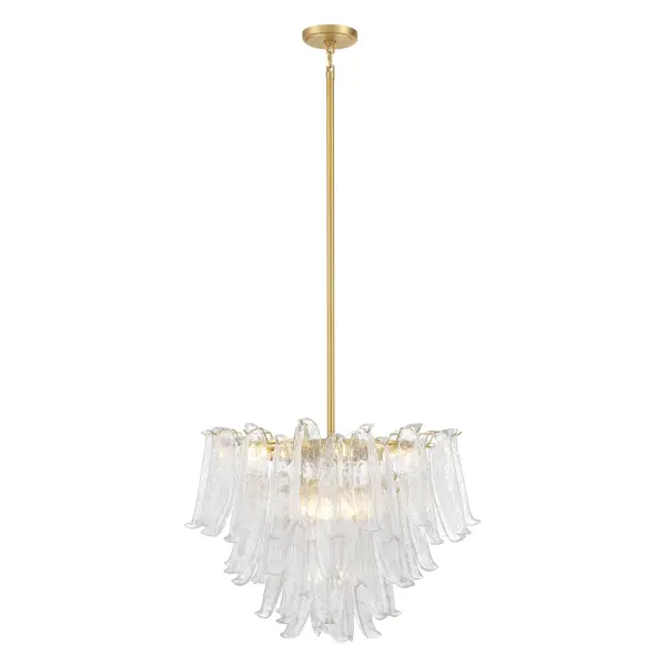 Regent 28" 13-Light Chandelier in Legacy Brass - Image 11