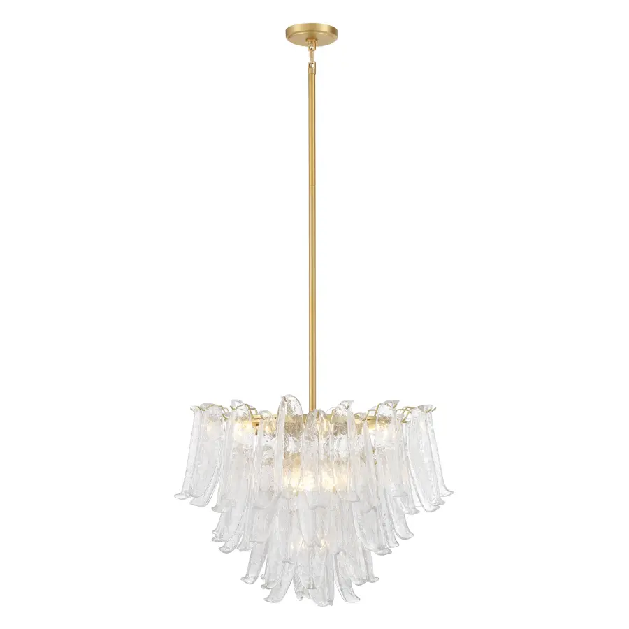 Regent 28" 13-Light Chandelier in Legacy Brass - Image 11