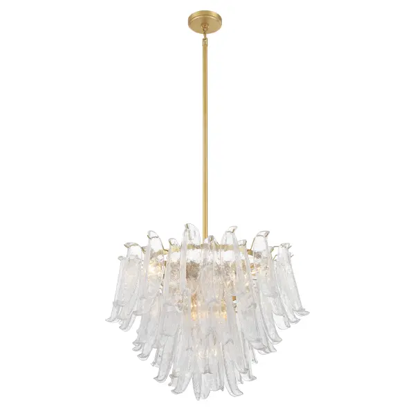 Regent 28" 13-Light Chandelier in Legacy Brass - Image 10