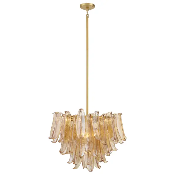 Regent 28" 13-Light Chandelier in Legacy Brass - Image 11