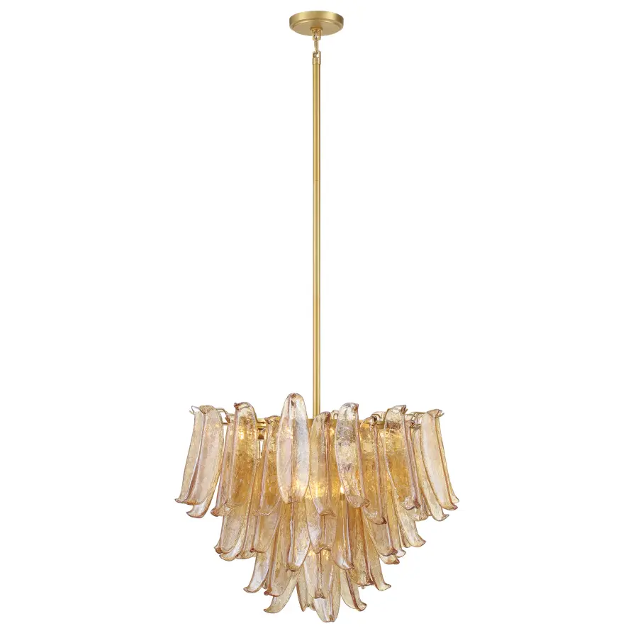 Regent 28" 13-Light Chandelier in Legacy Brass - Image 11