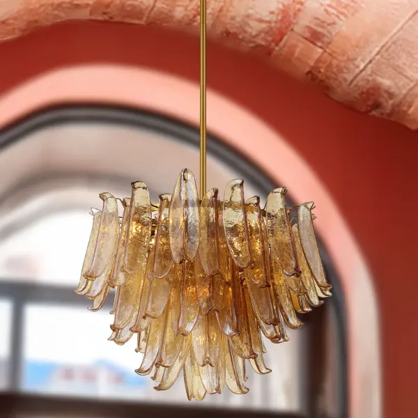 Regent 28" 13-Light Chandelier in Legacy Brass - Image 5